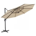 Parasol ogrodowy Kazuar 300 cm beż 5902659141170 - Sklep Mrówka - EREM - eremsklep.pl