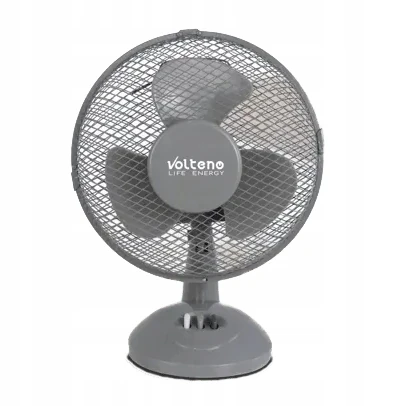 Wentylator biurkowy 230 V 21 W szary 5907477043576 - Sklep Mrówka - EREM - eremsklep.pl