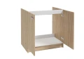 Szafka kuchenna pod zlewozmywak 80x50 cm dąb sonoma Deftrans 8413246225625 - Sklep Mrówka - EREM - eremsklep.pl