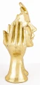 Figurka dekoracyjna maska 30 x 16 x 12 cm złoty 5902663753765 - Sklep Mrówka - EREM - eremsklep.pl