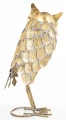 Figurka dekoracyjna sowa 45,5 x 20 x 11 cm złoty 5902663665747 - Sklep Mrówka - EREM - eremsklep.pl