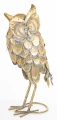 Figurka dekoracyjna sowa 45,5 x 20 x 11 cm złoty 5902663665747 - Sklep Mrówka - EREM - eremsklep.pl