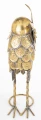 Figurka dekoracyjna sowa 45,5 x 20 x 11 cm złoty 5902663665747 - Sklep Mrówka - EREM - eremsklep.pl