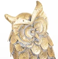 Figurka dekoracyjna sowa 45,5 x 20 x 11 cm złoty 5902663665747 - Sklep Mrówka - EREM - eremsklep.pl