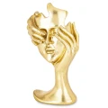 Figurka dekoracyjna maska 30,5 x 16 x 10 cm złoty 5902663753772 - Sklep Mrówka - EREM - eremsklep.pl
