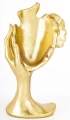Figurka dekoracyjna maska 30,5 x 16 x 10 cm złoty 5902663753772 - Sklep Mrówka - EREM - eremsklep.pl