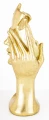 Figurka dekoracyjna maska 30,5 x 16 x 10 cm złoty 5902663753772 - Sklep Mrówka - EREM - eremsklep.pl