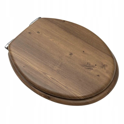 Deska sedesowa WC Model 401 Brown mdf wolnoopadająca brązowy 5906329300157 - Sklep Mrówka - EREM - eremsklep.pl