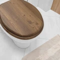 Deska sedesowa WC Model 401 Brown mdf wolnoopadająca brązowy 5906329300157 - Sklep Mrówka - EREM - eremsklep.pl
