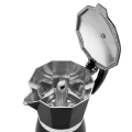 Kawiarka aluminiowa do espresso 250 ml Macchiato na 6 filiżanek czarny 5901832312659 - Sklep Mrówka - EREM - eremsklep.pl