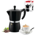 Kawiarka aluminiowa do espresso 250 ml Macchiato na 6 filiżanek czarny 5901832312659 - Sklep Mrówka - EREM - eremsklep.pl