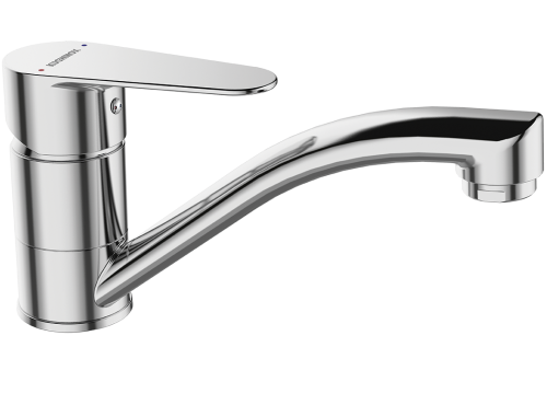 Bateria umywalkowa Fresno stojąca z ruchomą wylewką chrom 5907791178671 - Sklep Mrówka - EREM - eremsklep.pl