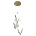 Lampa wisząca Mariposa 3 LED CCT złoty 5907629279440 - Sklep Mrówka - EREM - eremsklep.pl