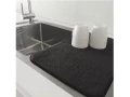 Mata ociekowa do zlewozmywaków mikrofibra 40 x 30 cm czarny Alveus 3838997495793 - Sklep Mrówka - EREM - eremsklep.pl