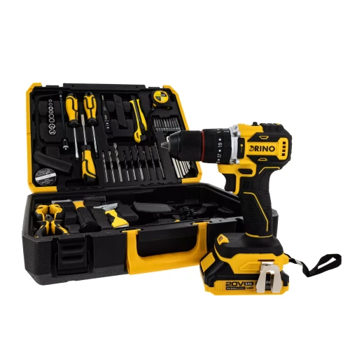 Wiertarko-wkrętarka akumulatorowa 20 V DRI20LI Rino 5904541429045  - Sklep Mrówka - EREM - eremsklep.pl
