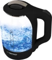 Czajnik elektryczny Yukon 1,7L szklany czarny 5901299949771  - Sklep Mrówka - EREM - eremsklep.pl