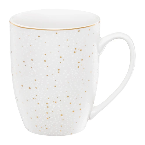 Kubek porcelanowy Aurelia 370 ml biało - złoty 5907078423296 - Sklep Mrówka - EREM - eremsklep.pl