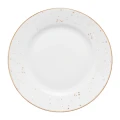 Talerz deserowy Aurelia 19 cm biało - złoty 5907078485607 - Sklep Mrówka - EREM - eremsklep.pl
