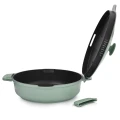 Patelnia Fern z powłoką Qualum Basic z pokrywką 28 cm 5907078481586 - Sklep Mrówka - EREM - eremsklep.pl