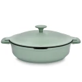 Patelnia Fern z powłoką Qualum Basic z pokrywką 28 cm 5907078481586 - Sklep Mrówka - EREM - eremsklep.pl