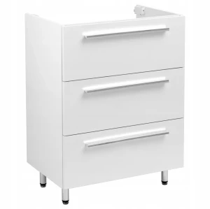 Zestaw łazienkowy szafka z umywalką Bryza 60 cm biały