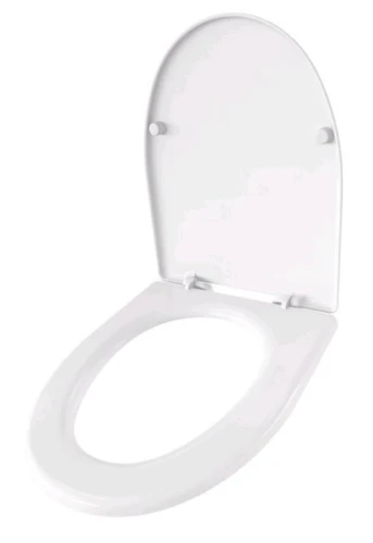 Deska sedesowa WC Aquino Katania D-kształtna PP biały 5907726041292 - Sklep Mrówka - EREM - eremsklep.pl