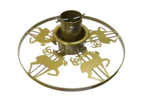 Stojak pod choinkę Renifer złoty 5903968210304 - Sklep Mrówka - EREM - eremsklep.pl