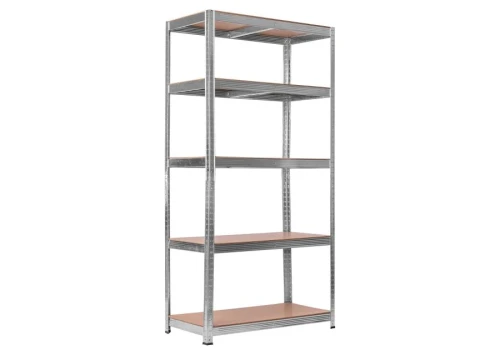 Regał metalowy ocynkowany 5 półek 180 x 90 x 40 cm udźwig 175 kg 5903317702870 - Sklep Mrówka - EREM - eremsklep.pl