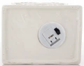 Domek dekoracyjny Led 12 x 6,5 x 5 cm biały 5902663687459 - Sklep Mrówka - EREM - eremsklep.pl