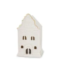Domek dekoracyjny Led 12 x 6,5 x 5 cm biały 5902663687459 - Sklep Mrówka - EREM - eremsklep.pl