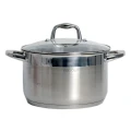 Garnek stalowy Velio 24 x 14,5 cm 6,5 l 5901531107914 - Sklep Mrówka - EREM - eremsklep.pl