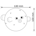 Lampka dekoracyjna Rozdymka LED 3000 K RGB 5901508331779 - Sklep Mrówka - EREM - eremsklep.pl