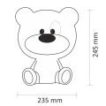 Lampka dekoracyjna Miś Bibi LED 5901508327185 - Sklep Mrówka - EREM - eremsklep.pl