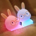 Lampka dekoracyjna królik LED 3000 K RGB biały 5901508334695 - Sklep Mrówka - EREM - eremsklep.pl