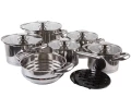 Komplet garnków ze stali nierdzewnej Urban 13-elementowy 5904134688804 - Sklep Mrówka - EREM - eremsklep.pl