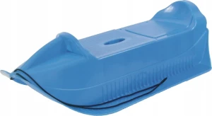 Sanki plastikowe dwuosobowe 91,5 x 42,5 x 25 cm niebieski