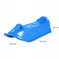 Sanki plastikowe dwuosobowe 91,5 x 42,5 x 25 cm niebieski 5904458467048 - Sklep Mrówka - EREM - eremsklep.pl