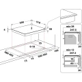 Płyta indukcyjna szklano-ceramiczna Whirlpool WL B1160 BF czarny  - Sklep Mrówka - EREM - eremsklep.pl