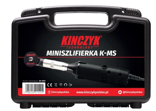 Mini-szlifierka kątowa K-MS 36-1001 220V 550W Kinczyk 5908226215404 - Sklep Mrówka - EREM - eremsklep.pl