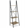 Regał loftowy 50 x 40 x 170 cm dąb 5907368787473 - Sklep Mrówka - EREM - eremsklep.pl