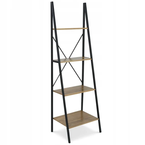 Regał loftowy 50 x 40 x 170 cm dąb 5907368787473 - Sklep Mrówka - EREM - eremsklep.pl
