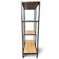 Regał loftowy 69 x 113,5 cm dąb 5907368787503 - Sklep Mrówka - EREM - eremsklep.pl