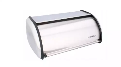 Chlebak pojemnik na chleb Ginepro metal srebrny mat 5900779805064 - Sklep Mrówka - EREM - eremsklep.pl