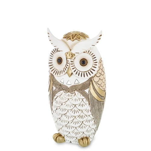Figurka ceramiczna sowa 19,5 x 10 x 7,5 cm 5902663647255 - Sklep Mrówka - EREM - eremsklep.pl