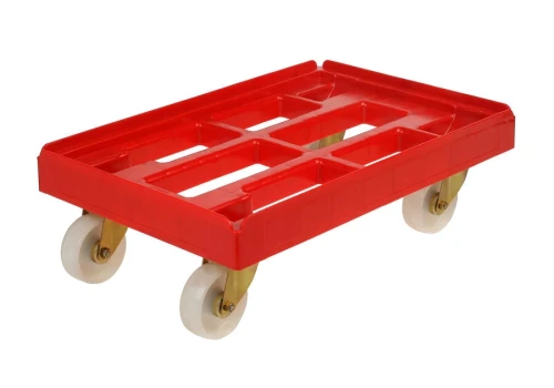 Wózek do pojemnika i kosza transport box Rolf red 4052396001662 - Sklep Mrówka - EREM - eremsklep.pl