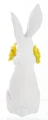Figurka królik z bukietem 21 x 6,5 x 10 cm biały 5902663751037 - Sklep Mrówka - EREM - eremsklep.pl