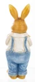 Figurka królik z bukietem 20 x 7,5 x 8 cm 5902663751235 - Sklep Mrówka - EREM - eremsklep.pl
