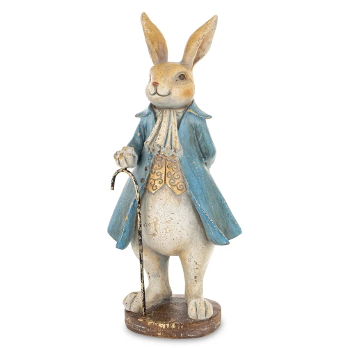 Figurka królik z laską Art-pol 5902663830664 - Sklep Mrówka - EREM - eremsklep.pl