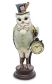 Figurka sowa z zegarkiem 29,5 x 12 x 9,5 cm 5902663216833 - Sklep Mrówka - EREM - eremsklep.pl