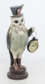 Figurka sowa z zegarkiem 29,5 x 12 x 9,5 cm 5902663216833 - Sklep Mrówka - EREM - eremsklep.pl